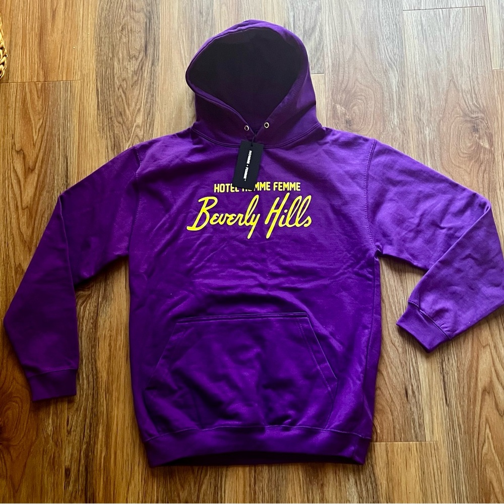 Purple Beverly Hills Hoodie